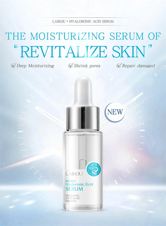 LAIKOU Korea Hyaluronic Acid Serum – Deep Hydration & Pore Repair Essence