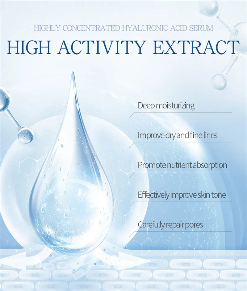 LAIKOU Korea Hyaluronic Acid Serum – Deep Hydration & Pore Repair Essence