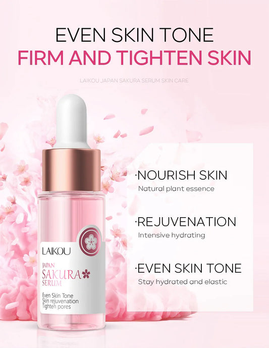 LAIKOU Japan Sakura Serum – Even Skin Tone, Hydration & Firming Essence