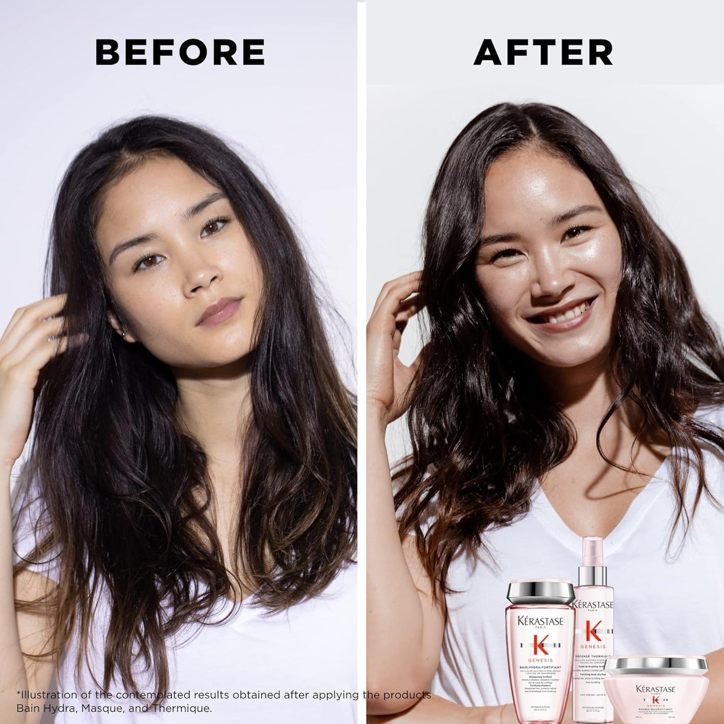 Discipline Bain Fluidealiste Sulfate-Free Shampoo for Unruly Hair 250Ml/8.5Oz