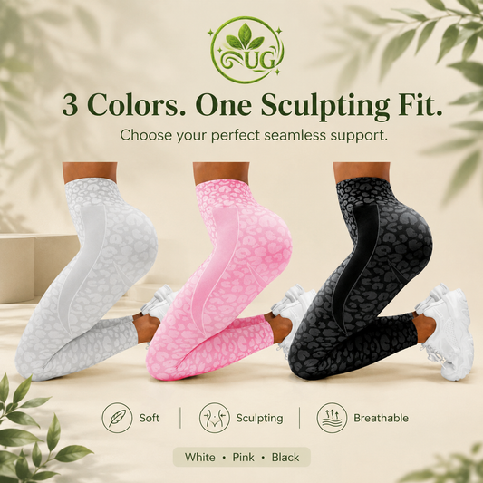 Seamless High-Waist Yoga Leggings | Sculpting Stretch Activewear