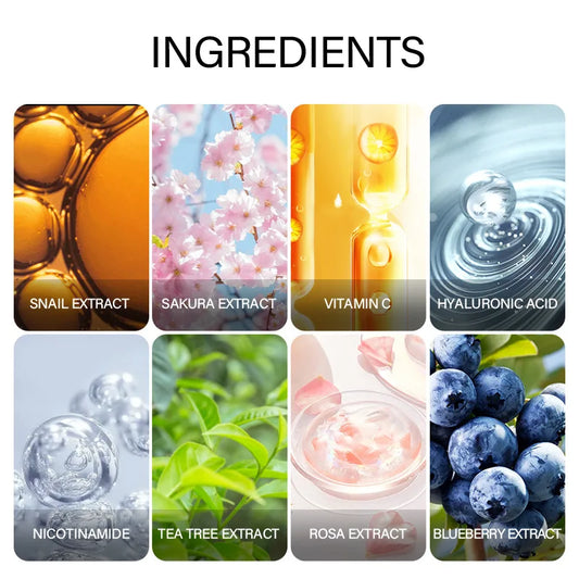 LAIKOU 7-Piece Premium Serum Collection Bundle