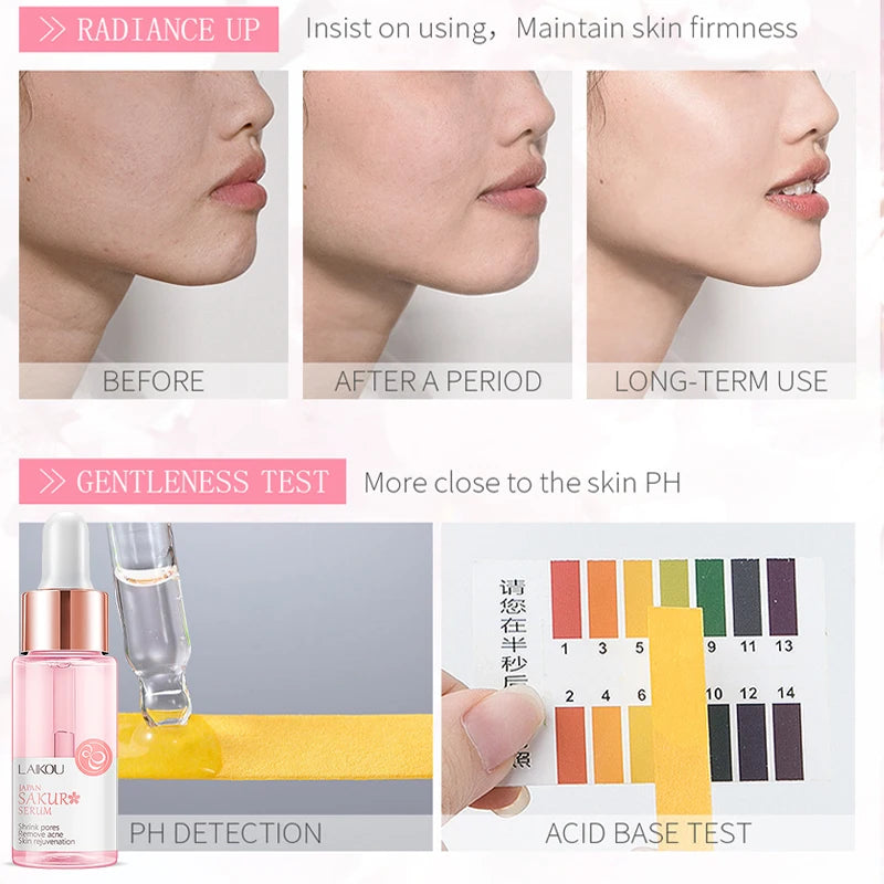 LAIKOU Japan Sakura Serum – Even Skin Tone, Hydration & Firming Essence