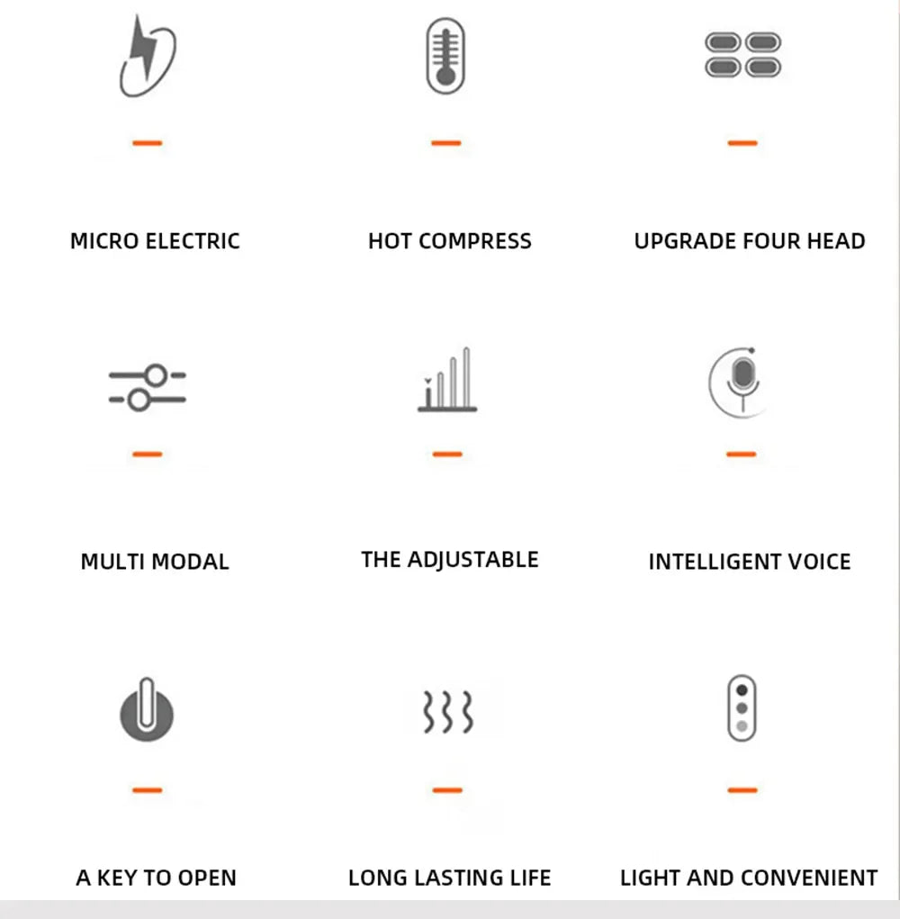 Neck Smart Massager — Rechargeable Heating & Pulse Therapy
