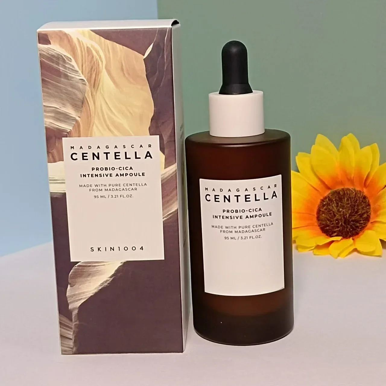 Skin1004 Centella asiatica פרוביוטיקה סדרה 4 חלקים קרם/קרם עיניים/מי שיניים/אלמנט טיפוח עור קרם הלבנת עור