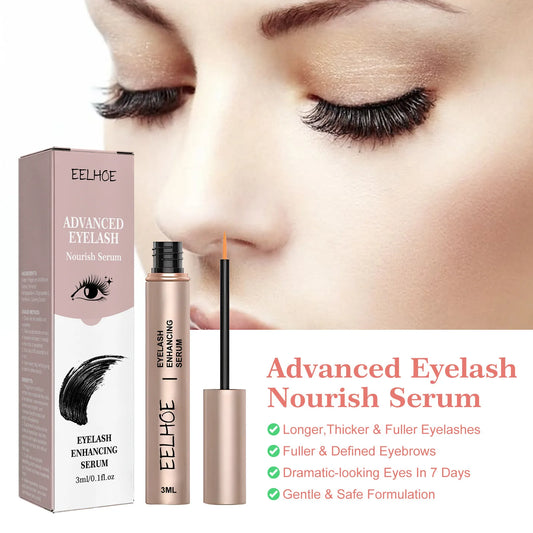 EELHOE Eyelash Enhancing Serum – Lengthening & Lifting Formula for Fuller Lashes and Sculpted Eyebrows
