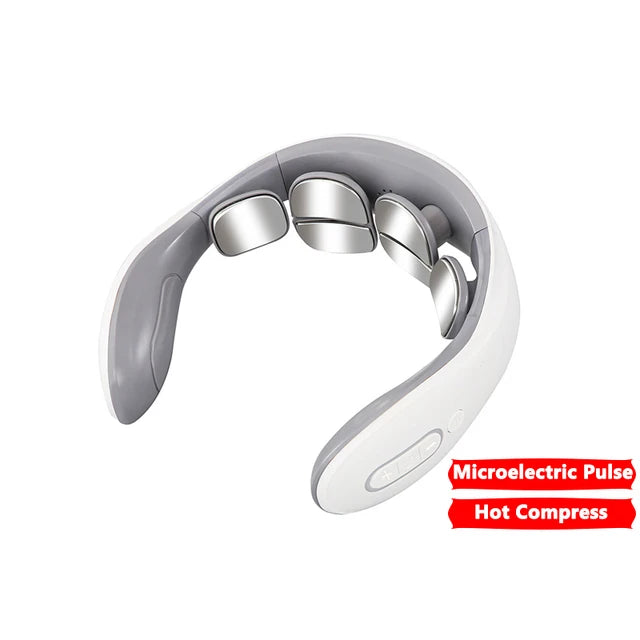 Upgraded Neck Smart Massager — TENS Pulse Therapy & 8D Simulated Techniques