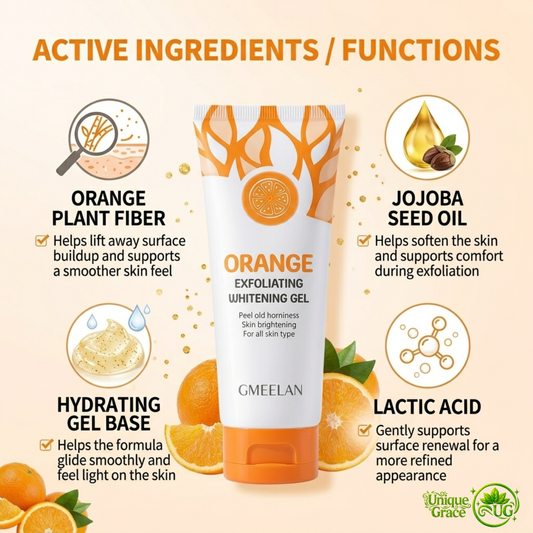 GMEELAN Orange Exfoliating Gel 50g – Gentle Peeling & Smoothing Care