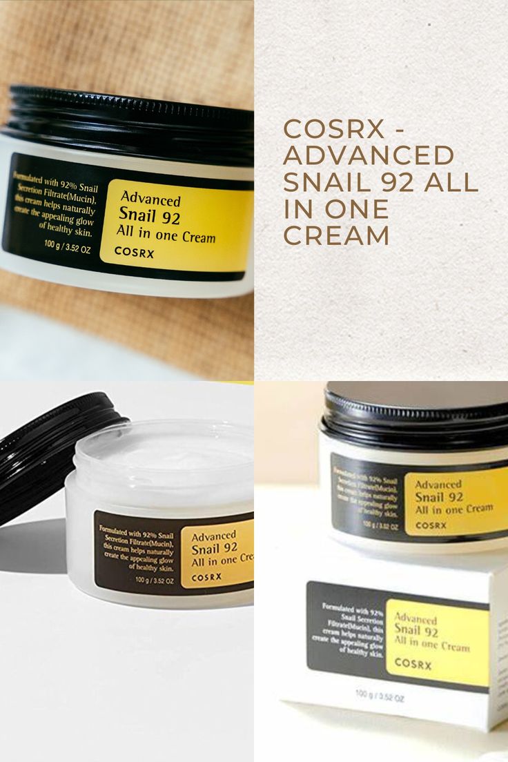 COSRX Advanced Snail 92 All in One Cream | Korean Facial Skin Care
