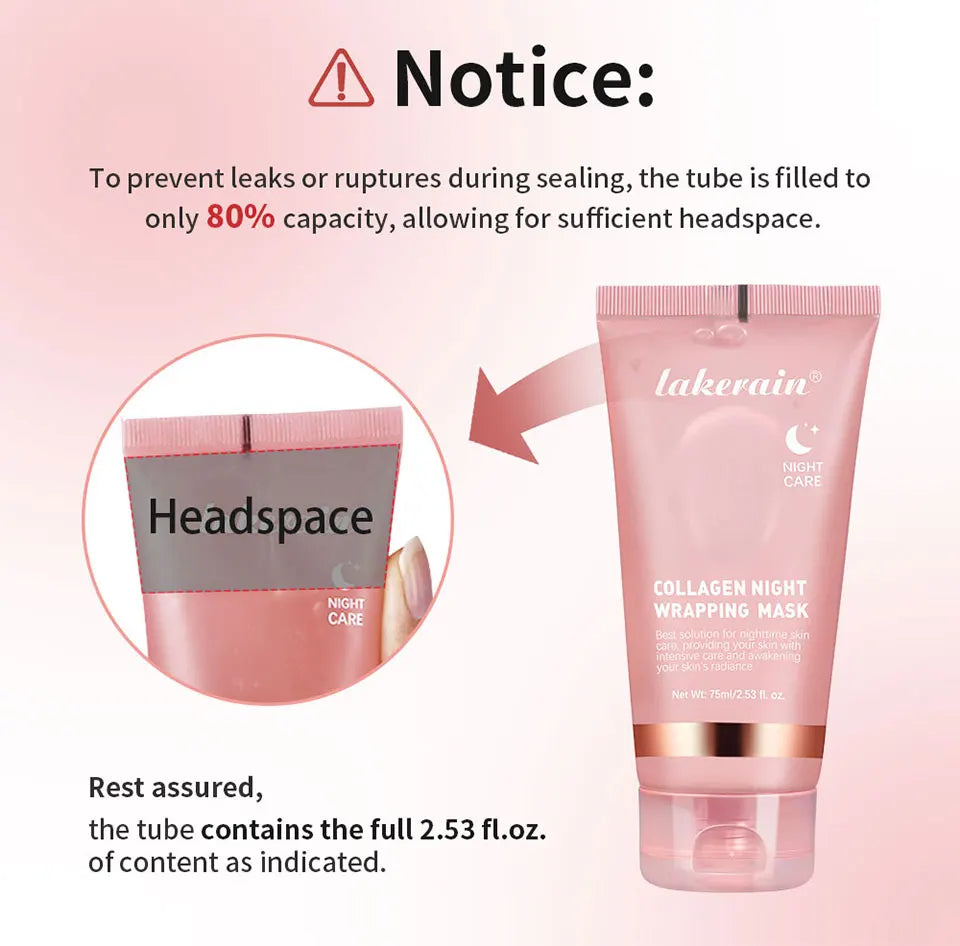 Korean Deep Collagen  Night wrapping mask