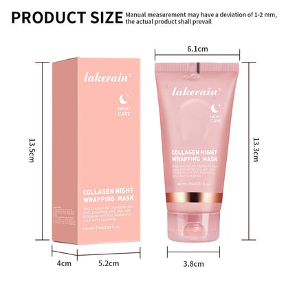 Korean Deep Collagen  Night wrapping mask