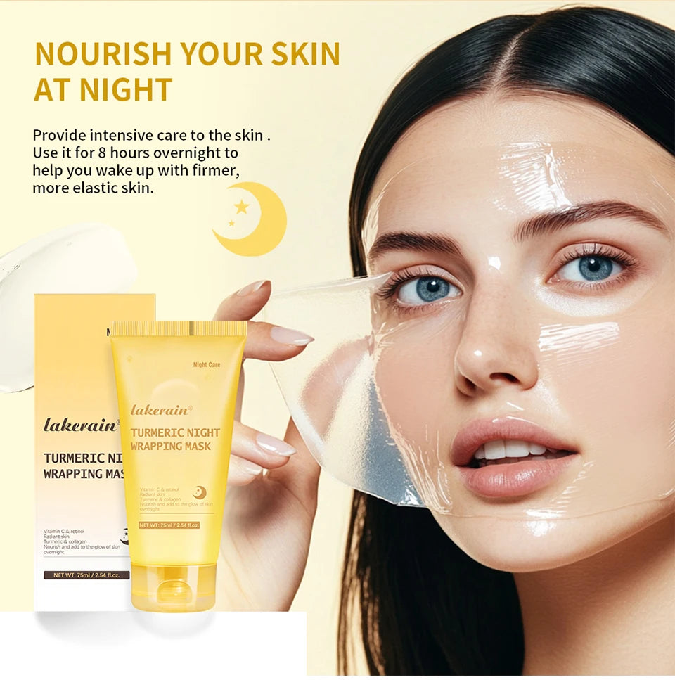 Korean Deep Collagen  Night wrapping mask