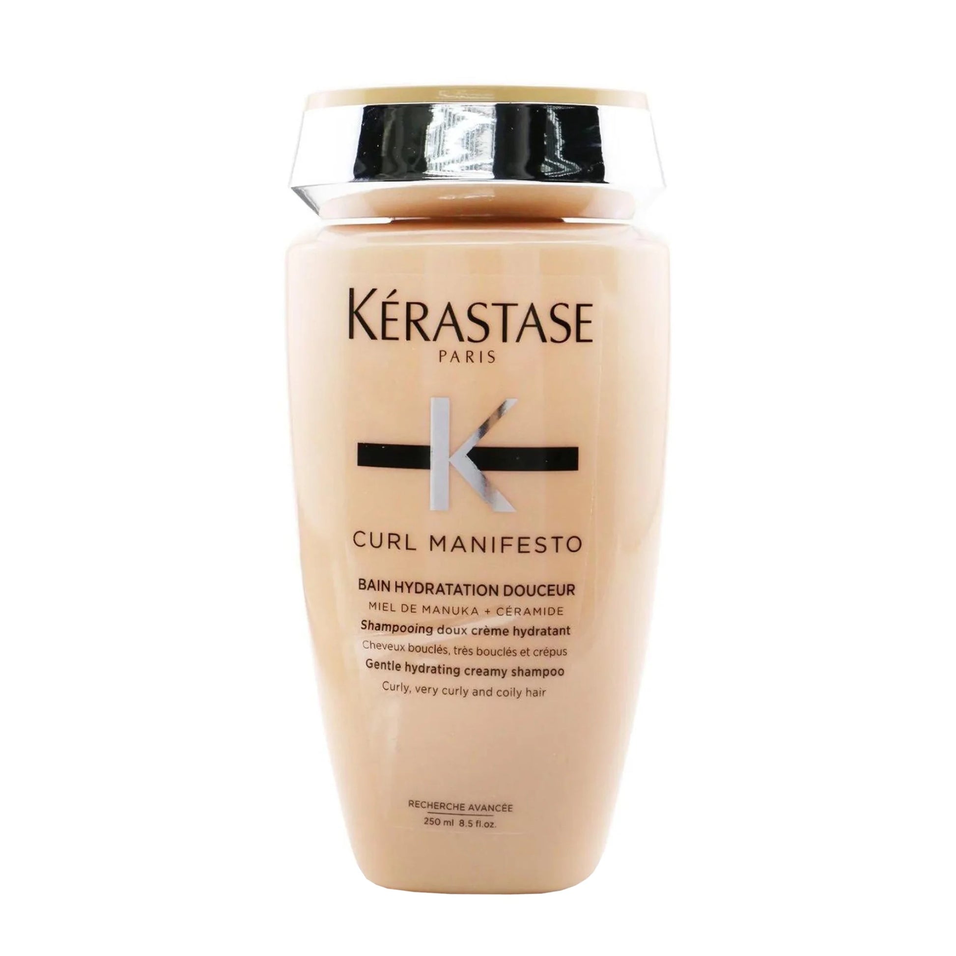 Curl Manifesto Bain Hydration Douceur Gentle Hydrating Creamy Shampoo for Curly & Coily Hair 250 Ml / 8.5 Oz
