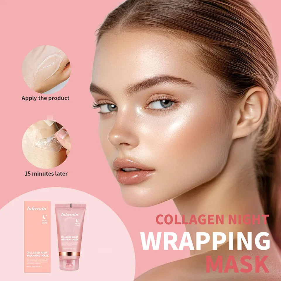 Korean Deep Collagen  Night wrapping mask