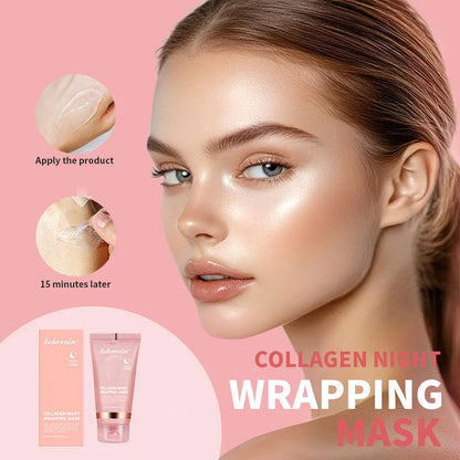 Korean Deep Collagen  Night wrapping mask
