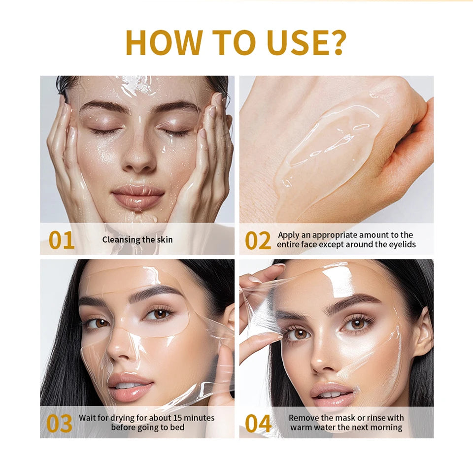 Korean Deep Collagen  Night wrapping mask