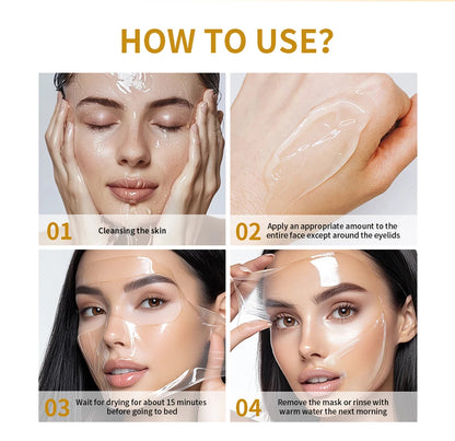 Korean Deep Collagen  Night wrapping mask