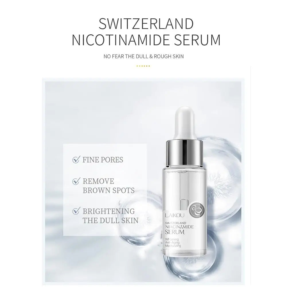 Laikou Switzerland Niacinamide Serum-Foremening Pointing & Portuting Porture
