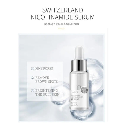 Laikou Switzerland Niacinamide Serum-Foremening Pointing & Portuting Porture