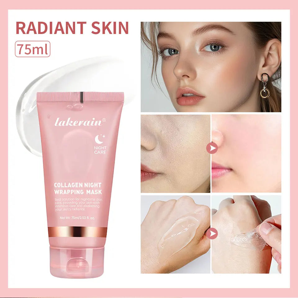 Korean Deep Collagen  Night wrapping mask
