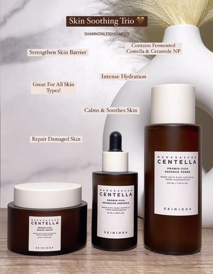 Skin1004 Centella Asiatica Probiotic Series 4-piece Cream/Eye Cream/Toothwater/Element Skin Care Skin Whitening Cream