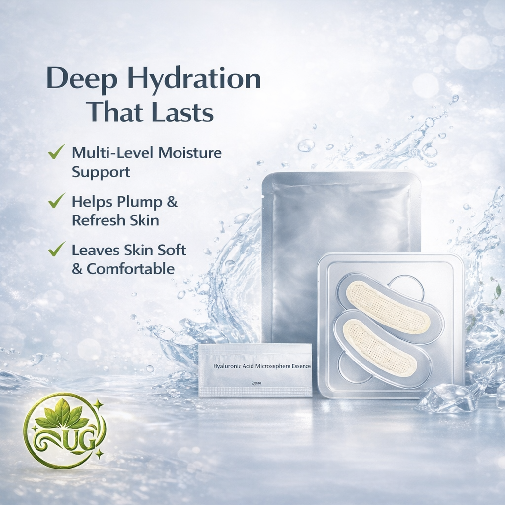 Hyaluronic Acid Microneedle Eye Patch Set