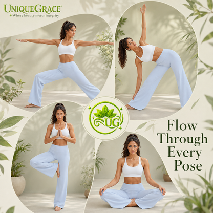 High-Waist Wide-Leg Yoga Pants