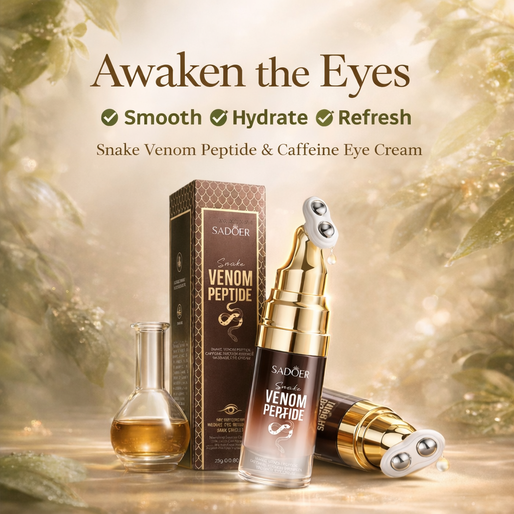 SADOER Snake Venom Peptide & Caffeine Massage Eye Cream