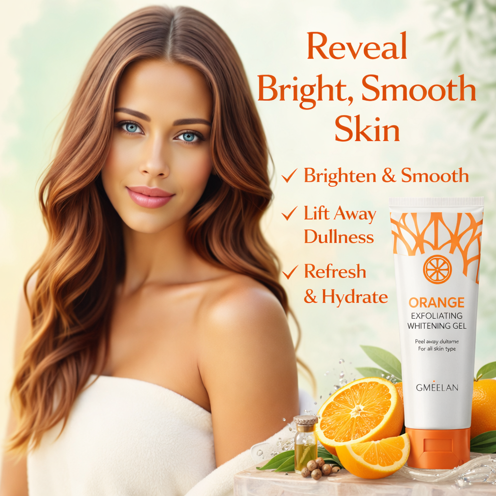 GMEELAN Orange Exfoliating Gel 50g – Gentle Peeling &amp; Smoothing Care