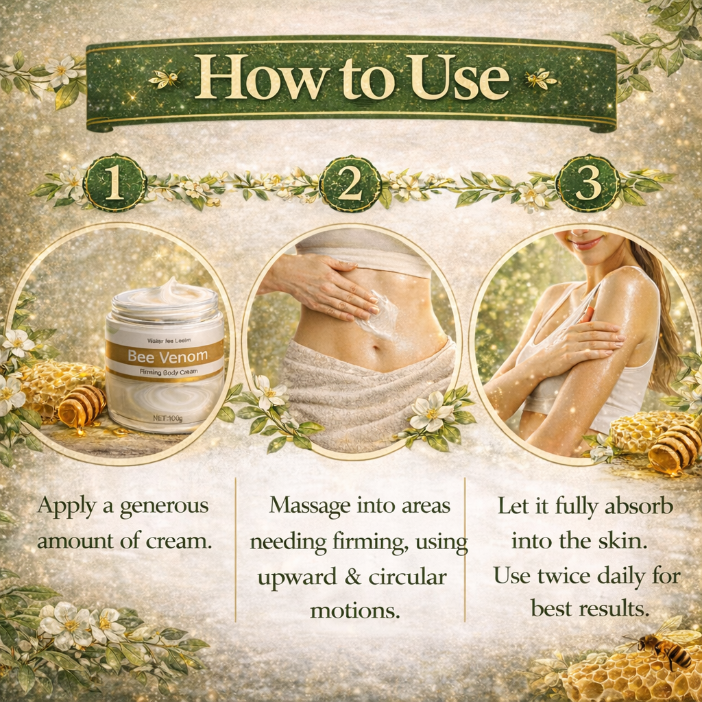 Bee Venom Firming Body Cream