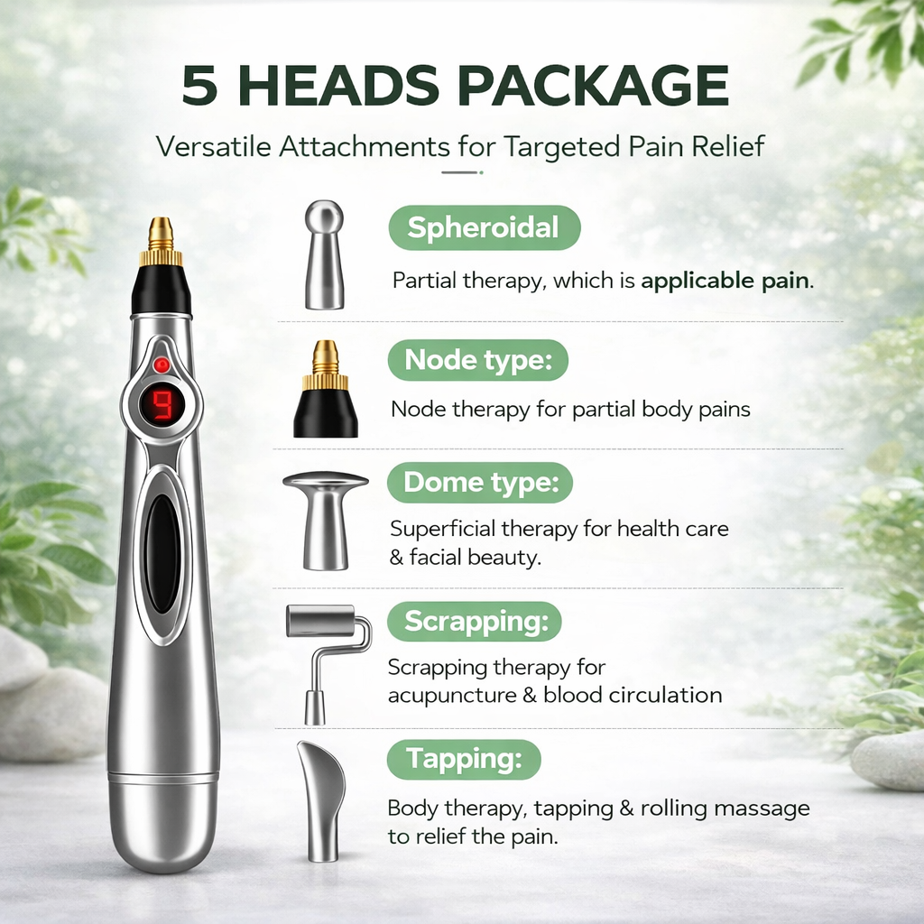 Electric Acupoint Therapy Pen – Targeted Pulse Massage Tool