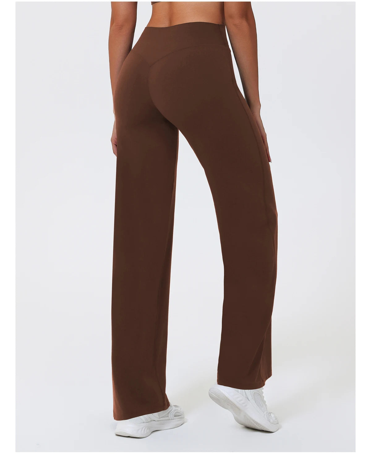 High-Waist Wide-Leg Yoga Pants
