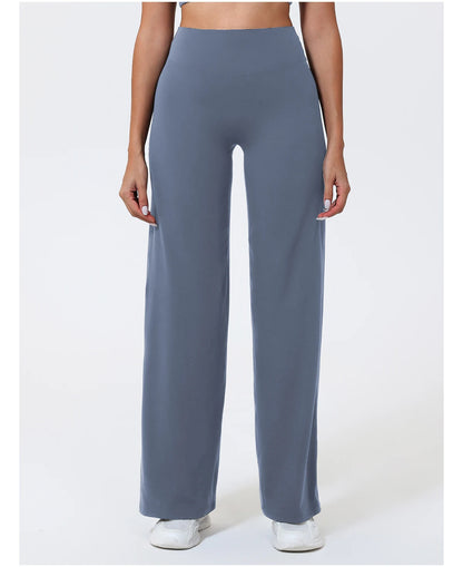 High-Waist Wide-Leg Yoga Pants