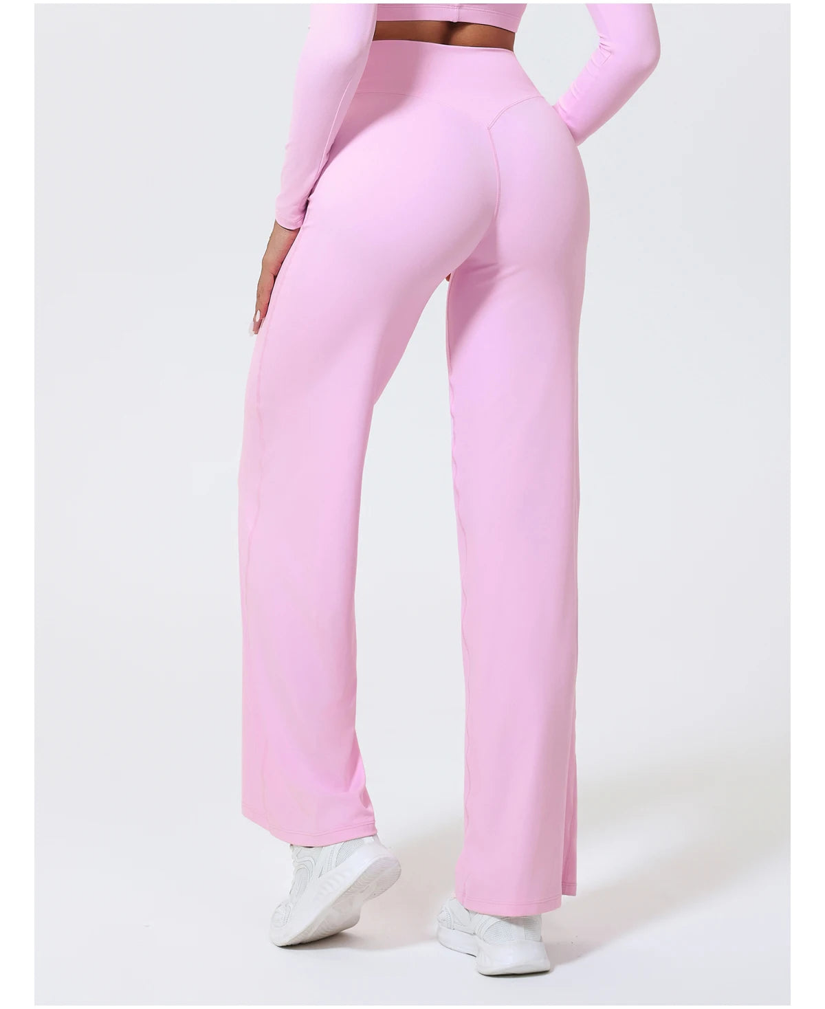 High-Waist Wide-Leg Yoga Pants