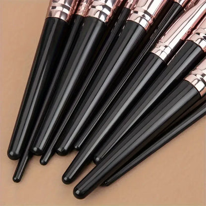 Professional 3-20PCS Rose Gold Makeup Brushes