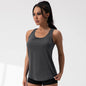 FlowSoft Gathered-Neck Yoga Tank Top