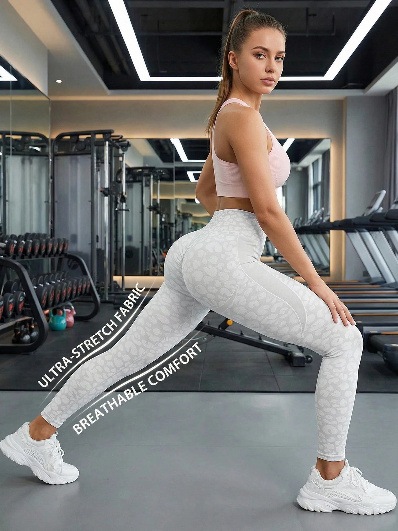 Seamless High-Waist Yoga Leggings | Sculpting Stretch Activewear