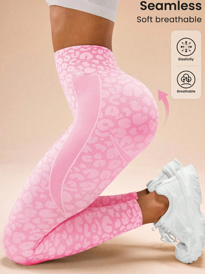 Seamless High-Waist Yoga Leggings | Sculpting Stretch Activewear