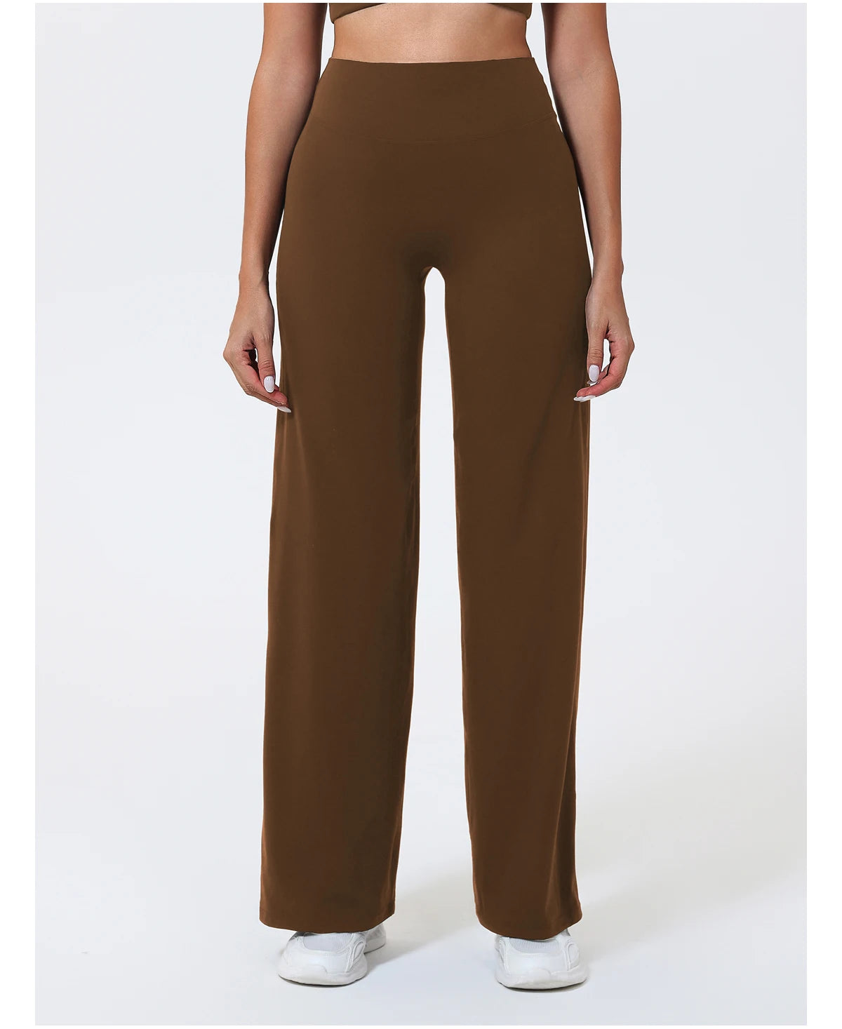 High-Waist Wide-Leg Yoga Pants