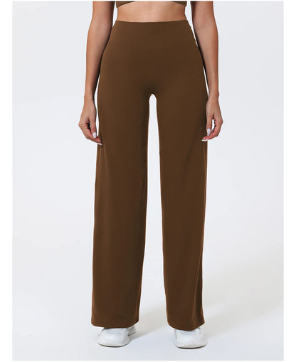 High-Waist Wide-Leg Yoga Pants
