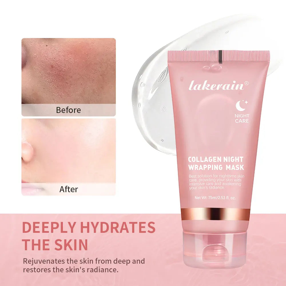 Korean Deep Collagen  Night wrapping mask