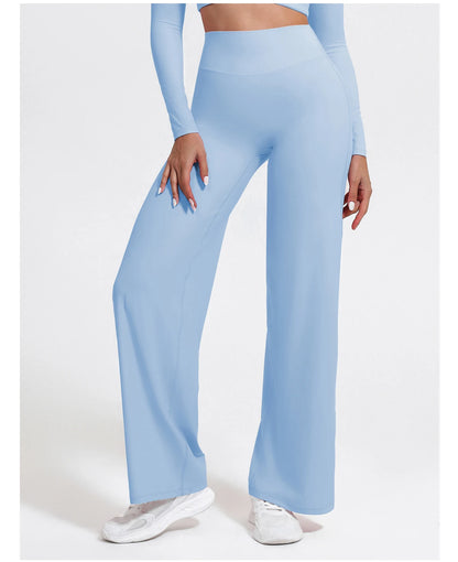High-Waist Wide-Leg Yoga Pants