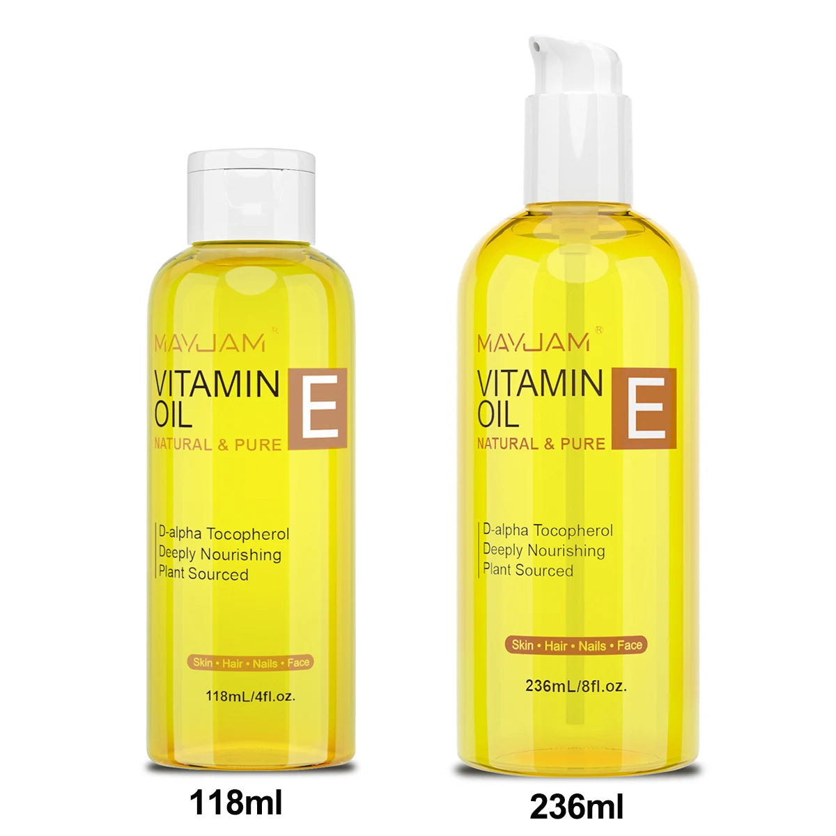 MAYJAM Pure Vitamin E Elixir | Nourishing Oil for Face & Body