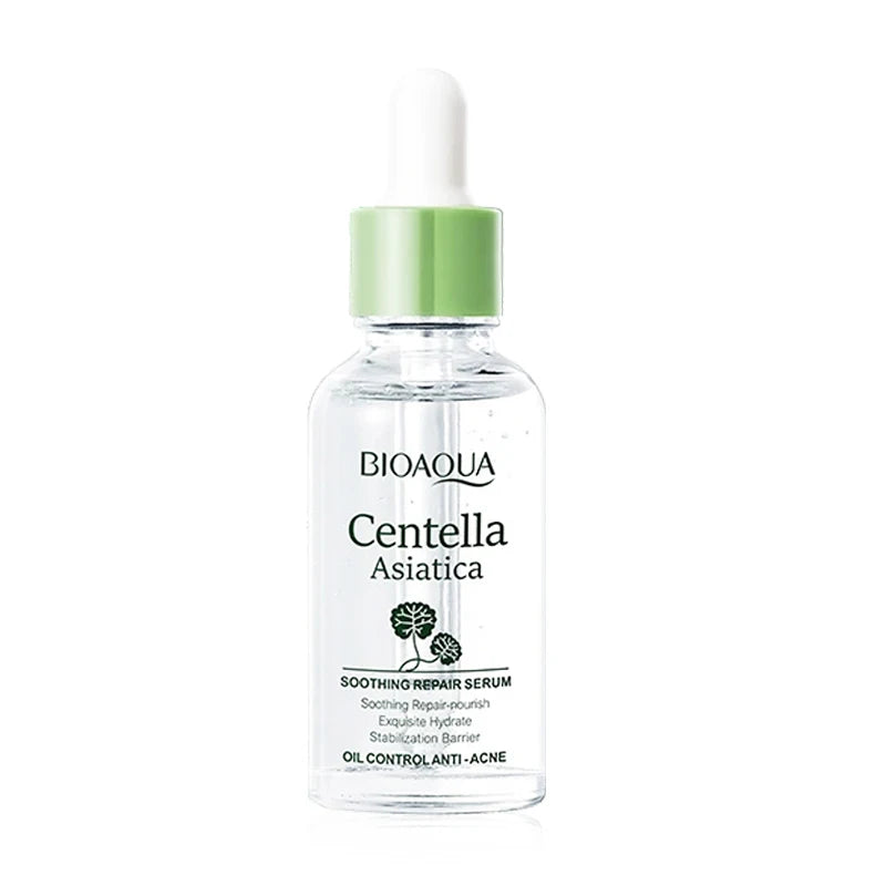 2  pcs BIOAQUA Centella Asiatica Face Serum skincare Facial Essence Moisturizing Repairing Anti-aging Facial Serum Skin Care