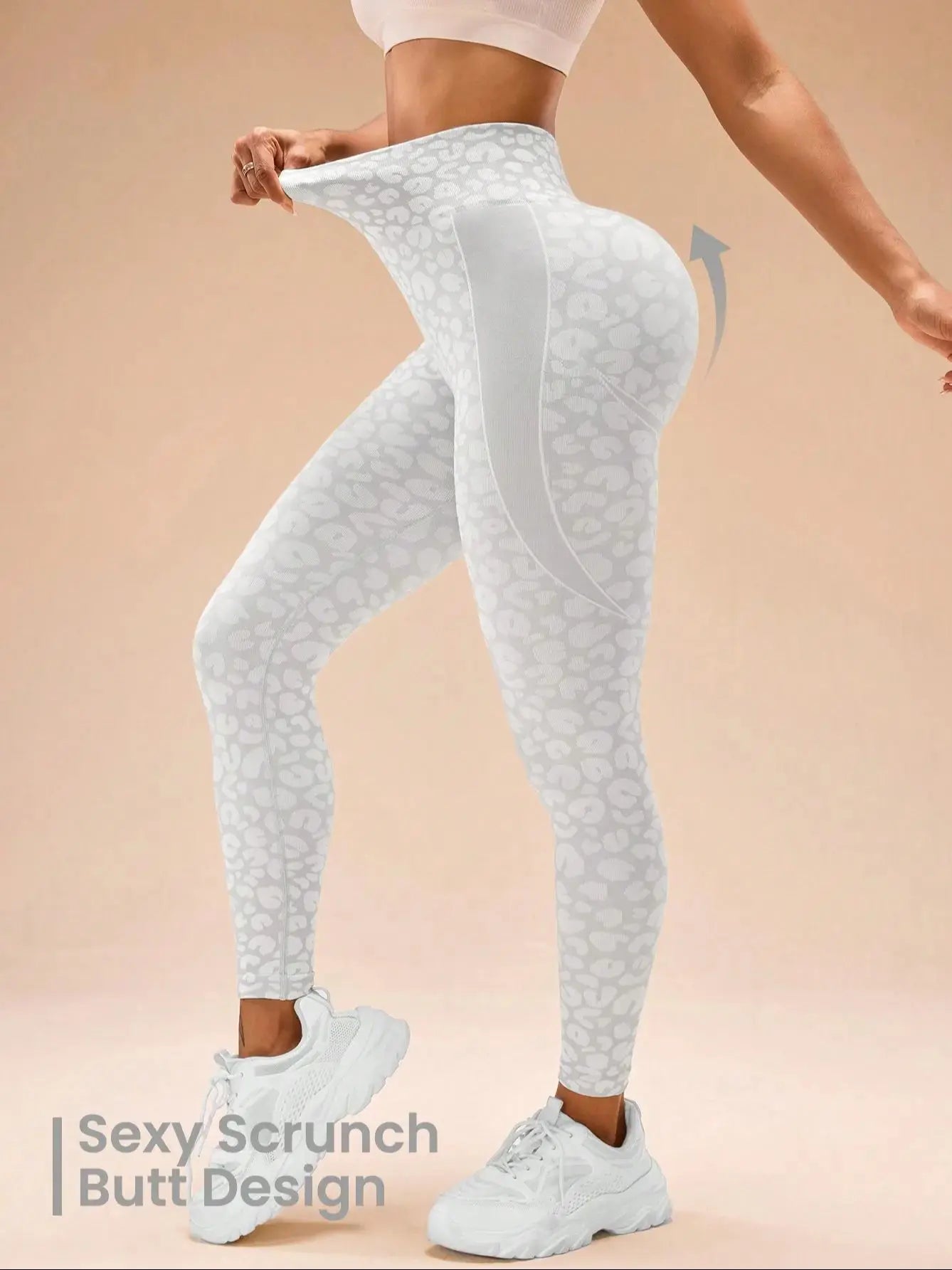 Seamless High-Waist Yoga Leggings | Sculpting Stretch Activewear