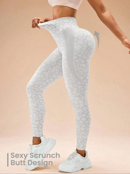 Seamless High-Waist Yoga Leggings | Sculpting Stretch Activewear
