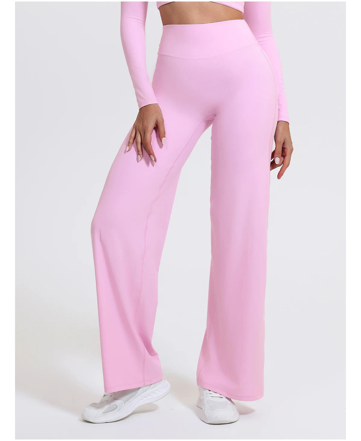 High-Waist Wide-Leg Yoga Pants
