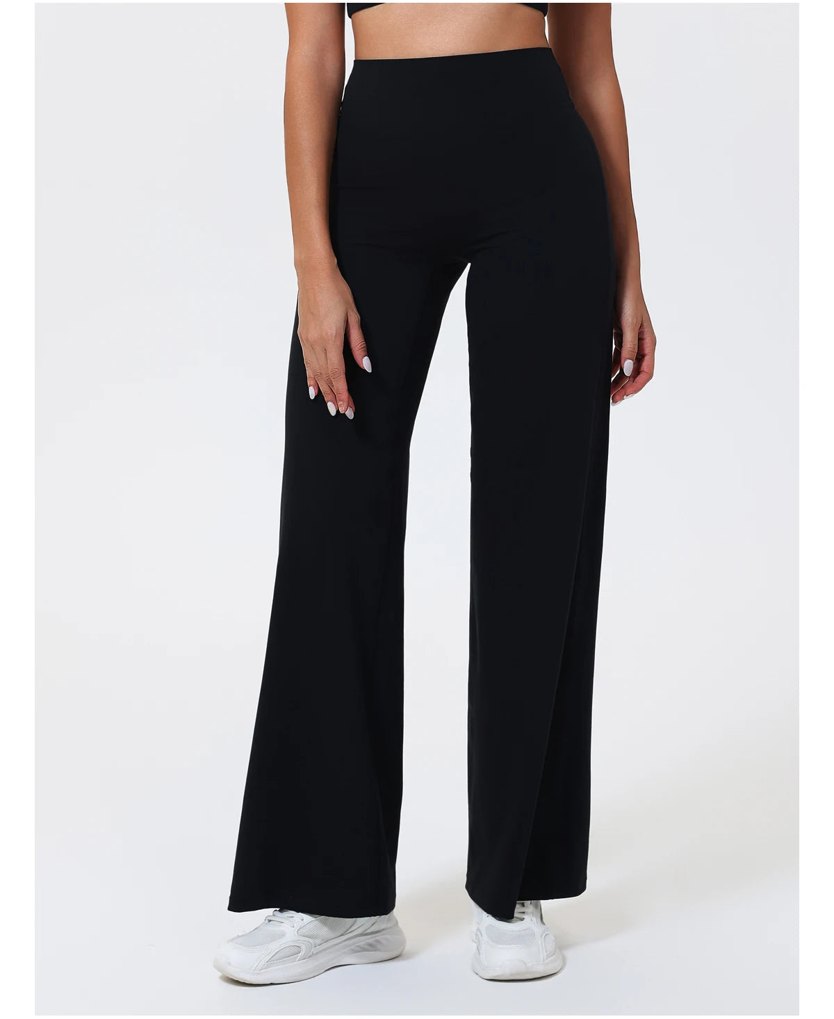 High-Waist Wide-Leg Yoga Pants