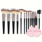 Professional 3-20PCS Rose Gold Makeup Brushes