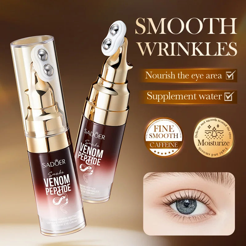 SADOER Snake Venom Peptide & Caffeine Massage Eye Cream